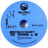 Przypony Guru QM1 With Bayonet Rigs 38cm 0.17mm - 16