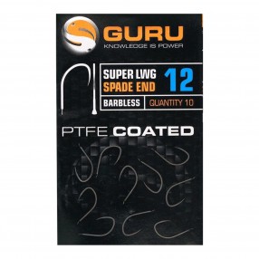 Haczyki Guru Super LWG Spade End Barbless - 18