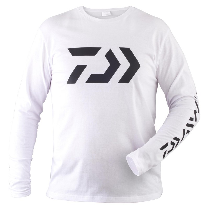 Bluza z długiem rękawem (Long sleeve) Daiwa D-Vec Ls Shirt White - XL