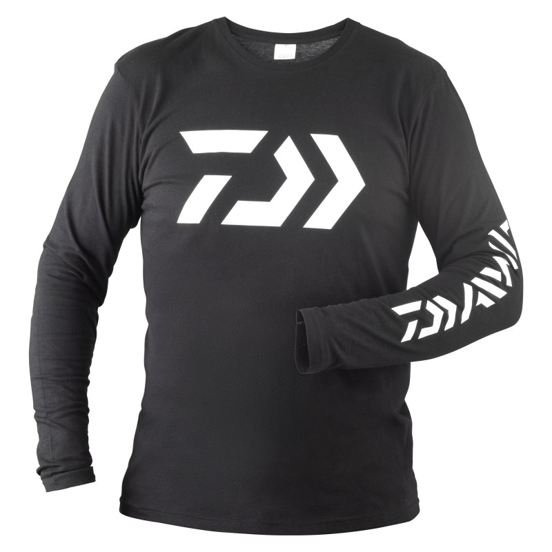 Bluza z długiem rękawem (Long sleeve) Daiwa D-VEC LS Shirt Black - M