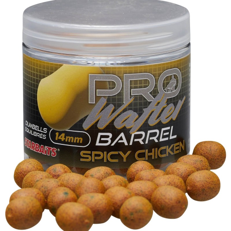 Kulki Starbaits Pro Spicy Chicken Barrel Wafter 14mm