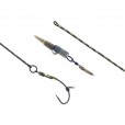 Gotowy Zestaw Karpiowy PB Products R2G SR Clip Leader 90 /Ronnie Rig Soft rozmiar 4 2szt. Weed