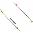 Gotowy Leader ze Strzałówką PB Products R2G Kevlar/SR Leadclip Knotless Leader 10m + 1m Weed