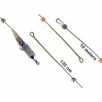 Gotowy Leader ze Strzałówką PB Products R2G Kevlar/SR Leadclip Knotless Leader 10m + 1m Weed