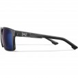 Okulary Wiley X Wx Founder Captivate Pol Blue Mirror Lens Gloss Crystal Grey Frame