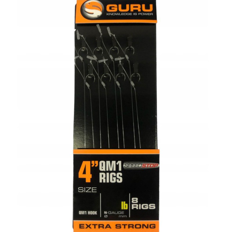 Przypony Guru QM1 Speed Stops 10cm 0.19mm – 12