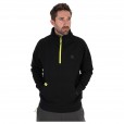 Bluza Matrix 1/4 Zip Sweat Black/Lime - Large