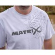 Koszulka Matrix Hex Print T-Shirt White - S