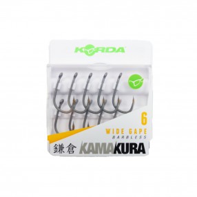 Korda Kamakura Wide Gape Hooks (10 Pcs