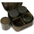 Pokrowiec Z Pojemnikami Fox Voyager 6 Pot Hookbait Case