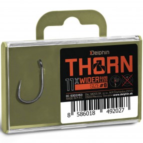 Haczyki Delphin Thorn Wider Barbless 11x - 4