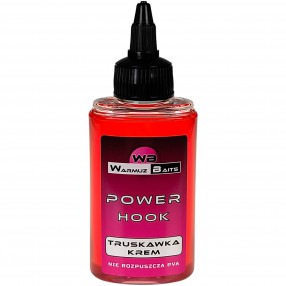 Liquid Warmuz Baits Truskawka Krem Power Hook 90ml