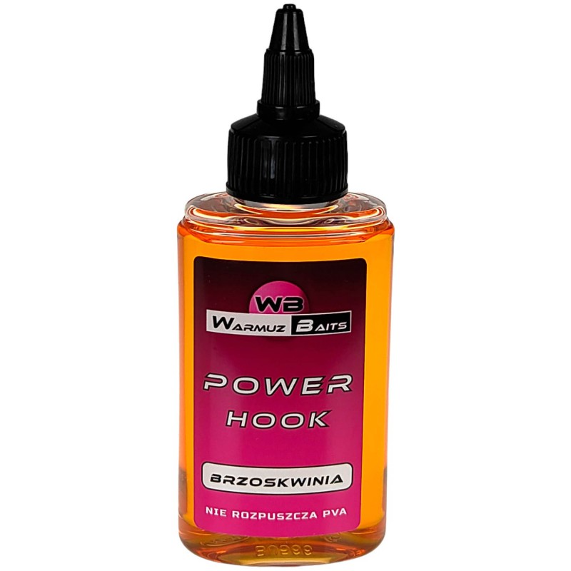 Liquid Warmuz Baits Brzoskwinia Power Hook 90ml