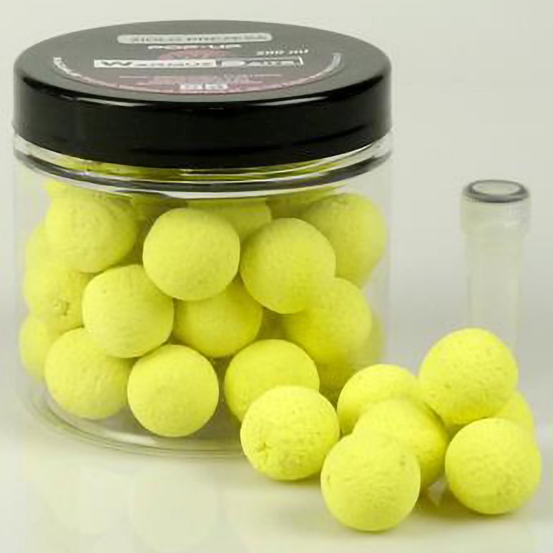 Kulki Pop Up Warmuz Baits Zioło Prezesa 15mm + Dopalacz