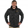 Bluza Mikbaits Mikbaits Clothing - Jacket Black Camou Sherpa XXL