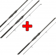 Zestaw Wędek 2+1 Gratis JRC Cocoon 2g Rod Wersja 13ft / 3.50lb 50