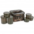 Pokrowiec Z Pojemnikami Fox Camolite 6 Pot Hookbait Case