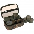 Pokrowiec Z Pojemnikami Fox Camolite 8 Pot Hookbait Case