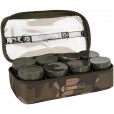 Pokrowiec Z Pojemnikami Fox Camolite 12 Pot Hookbait case