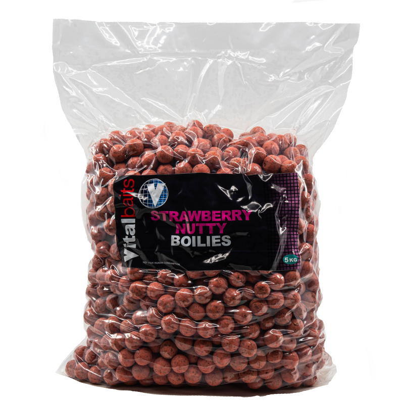 Kulki Vital Baits Boilies Strawberry Nutty 18mm 5kg