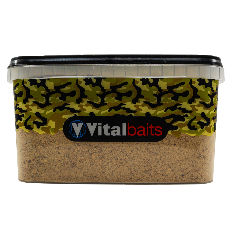 Zanęta W Wiaderku Vital Baits Groundbait Strawberry Nutty Bucket 3kg