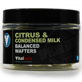 Kulki Vital Baits Citrus & Cond. Milk Wafters 14mm Green