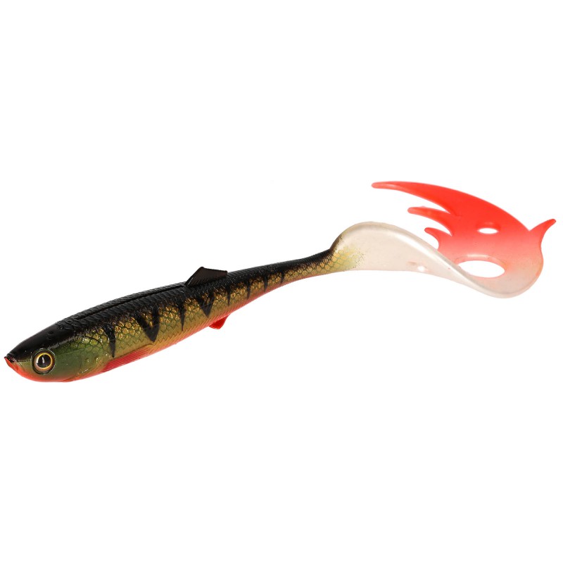 Przynęta Mikado Sicario Pike Tail 14cm/bloody Perch - Op.2szt