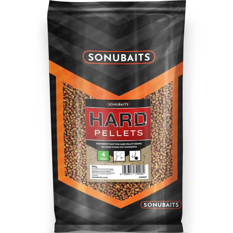 Pellet Sonubaits Hard Pellets 4mm 900g