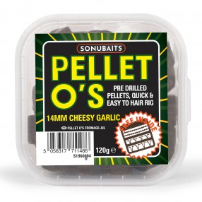 Pellet Sonubaits O'S 14mm - Cheesy Garlic