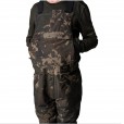 Spodnie/ Ogrodniczki Nash Zero Tolerance Helluva Waterproof Bib and Brace Camo - S