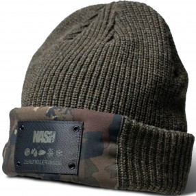 Czapka Nash Zero Tolerance Woolly Hat Camo Panel