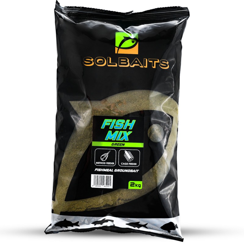 Zanęta Solbaits Fish Mix Green 2kg