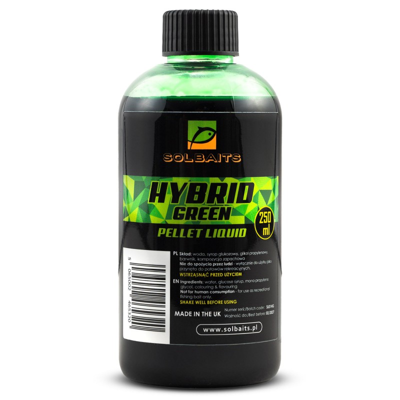 Liquid Solbaits Hybrid Green 250ml 