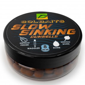 Wafters Solbaits SLOW SINKING Dumbells 8mm 50ml