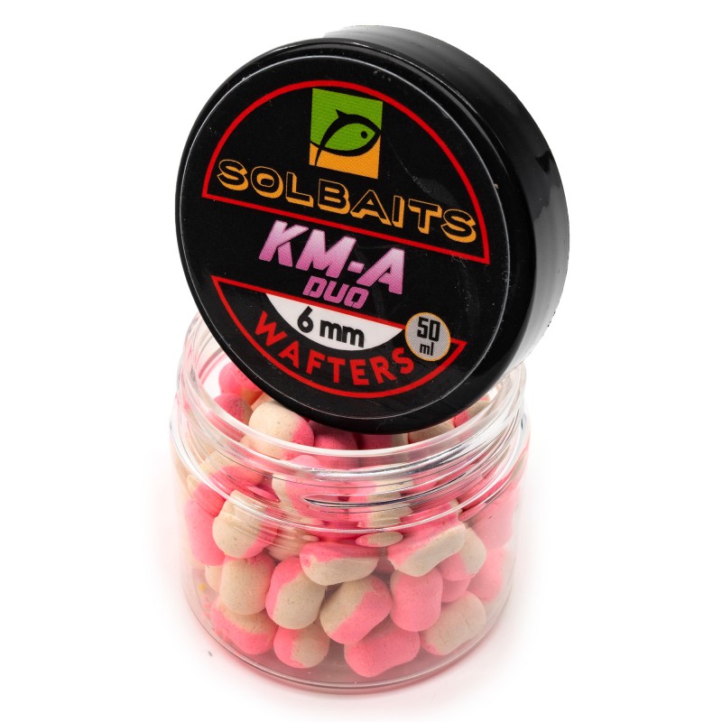 Wafters Solbaits KMA Duo Pink-White 6mm 50ml