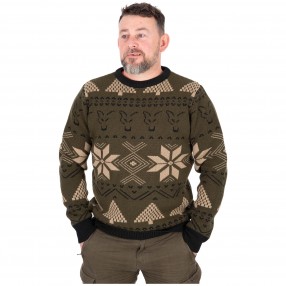 Sweter Fox Festive Jumper - XXXL