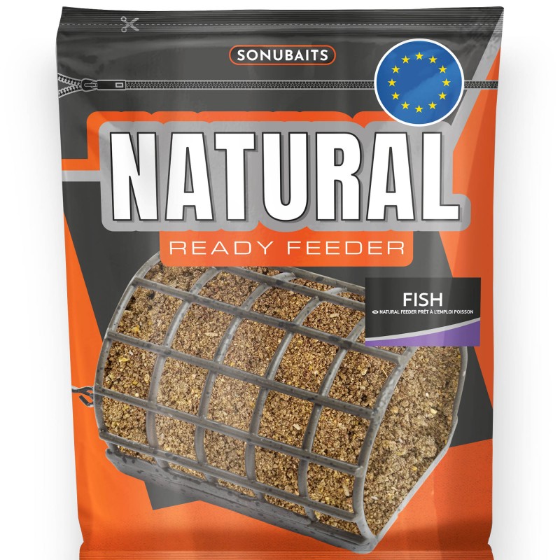 Zanęta Sonubaits Natural Ready Feeder Fish 750g