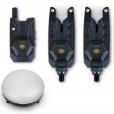 Sygnalizatory Sonik HeroX Bite Alarm Set 2+1+BL (R B) 