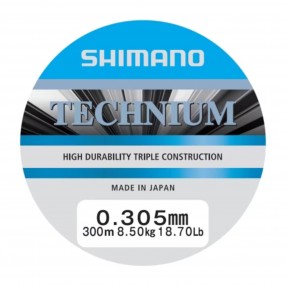 Żyłka Shimano Line Technium 300m 0.305mm 8.5kg Grey