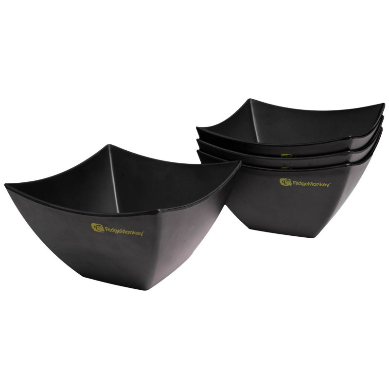 Zestaw Czterech Misek Ridge Monkey DLX Bowl Four Pack