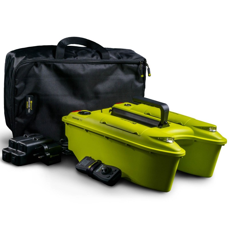 Łódka Zanętowa Ridge Monkey Hunter 750 Bait Boat Hi-Viz Echo Edition 