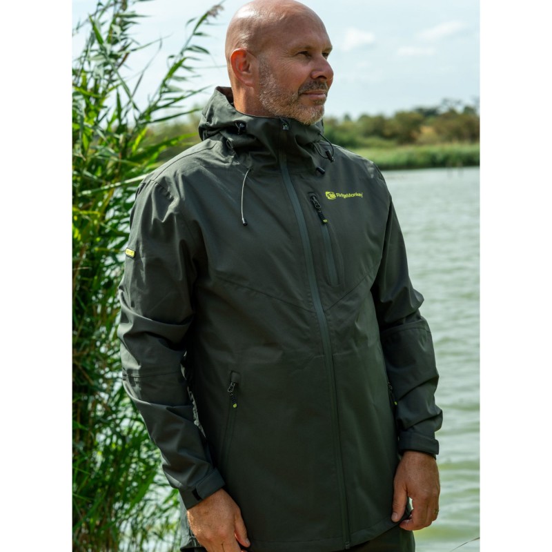 Kurtka Ridge Monkey APEarel ThermaPro Waterproof Shell Coat Green - S