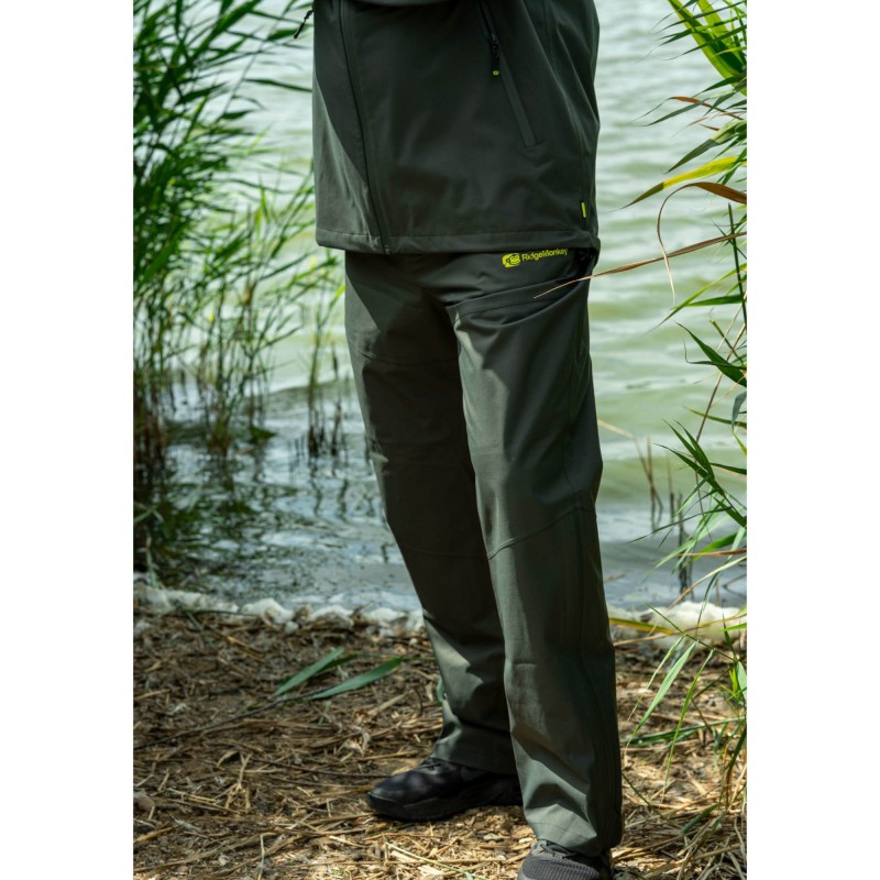 Spodnie Ridge Monkey APEarel ThermaPro Waterproof Shell Trousers Green - S