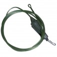 Gotowy Leader Z Fluorocarbonu Ridge Monkey Spectre Fluorocarbon Uni Lead Clip Leader - Camo Green