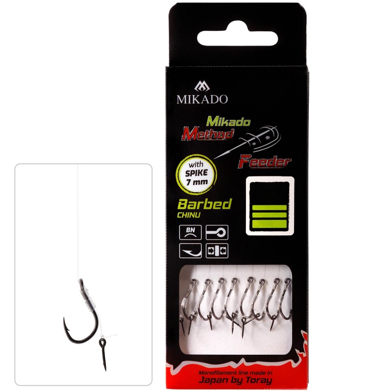 Przypony MF Mikado Z Igłą Bezzadziorowe MF138 - 8/0.23mm/10cm