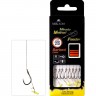 Przypony MF Mikado Z Push Stopem Zadziorowe Chinu - 6/0.16mm/10cm Plecionka