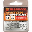 Haczyki Trabucco Match Specialist Bezzadziorowe - 10 
