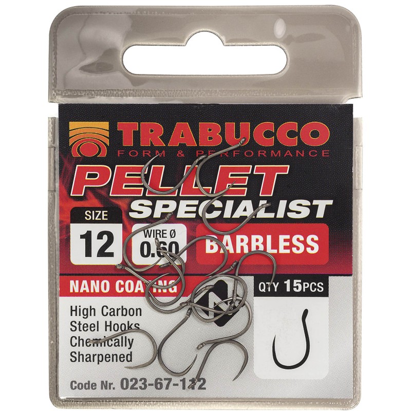 Haczyki Trabucco Pellet Specialist Bezzadziorowe - 14
