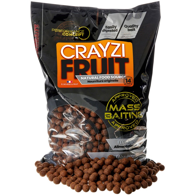Kulki Starbaits PC Crayzi Fruit Mass Baiting 14mm 3kg