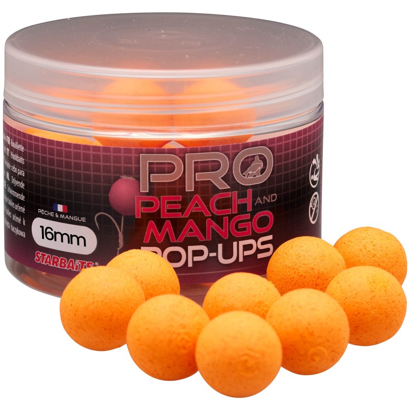 Kulki Starbaits Pro Peach & Mango Pop Up 12mm 50g 
